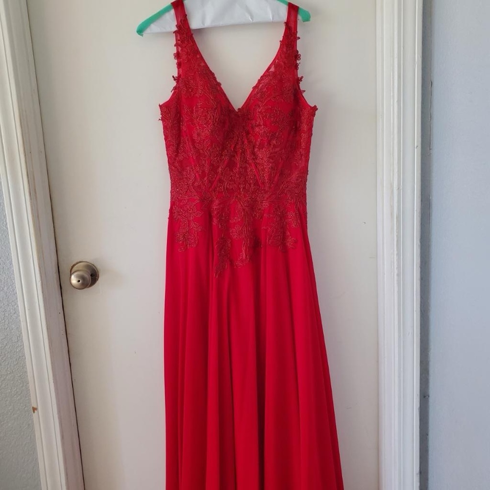 Red Prom Dress - Picture 2 of 3